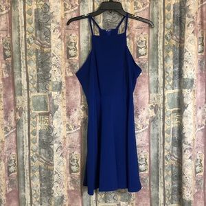 Lulu’s Strappy Racerback Skater Dress, Sz S